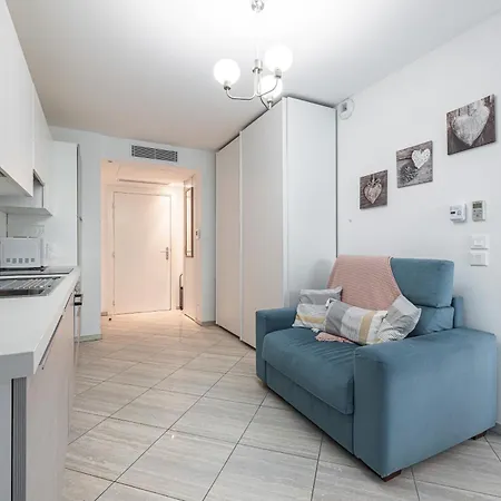 Studio Centre Terrasse Climatisation 50M Plage Menton Exterior photo